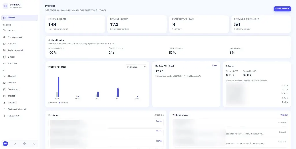 Voxo — AI call center